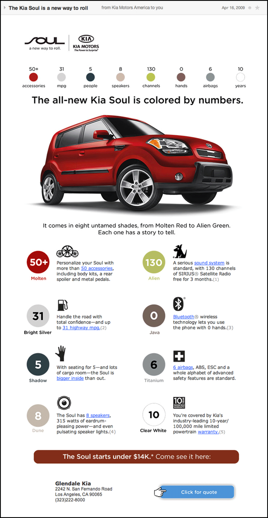 Kia Soul Email
